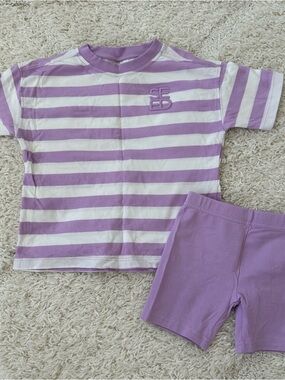 Seed Heritage Striped Tee & Shorts